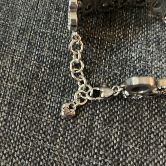 Brightonretired silverplateCalliope swavorski crystals size 7 ring matching set - Picture 4 of 5